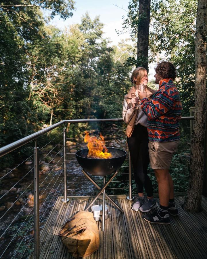 Riverbeds - Luxury Wee Lodges With Hot Tubs Glencoe Eksteriør bilde