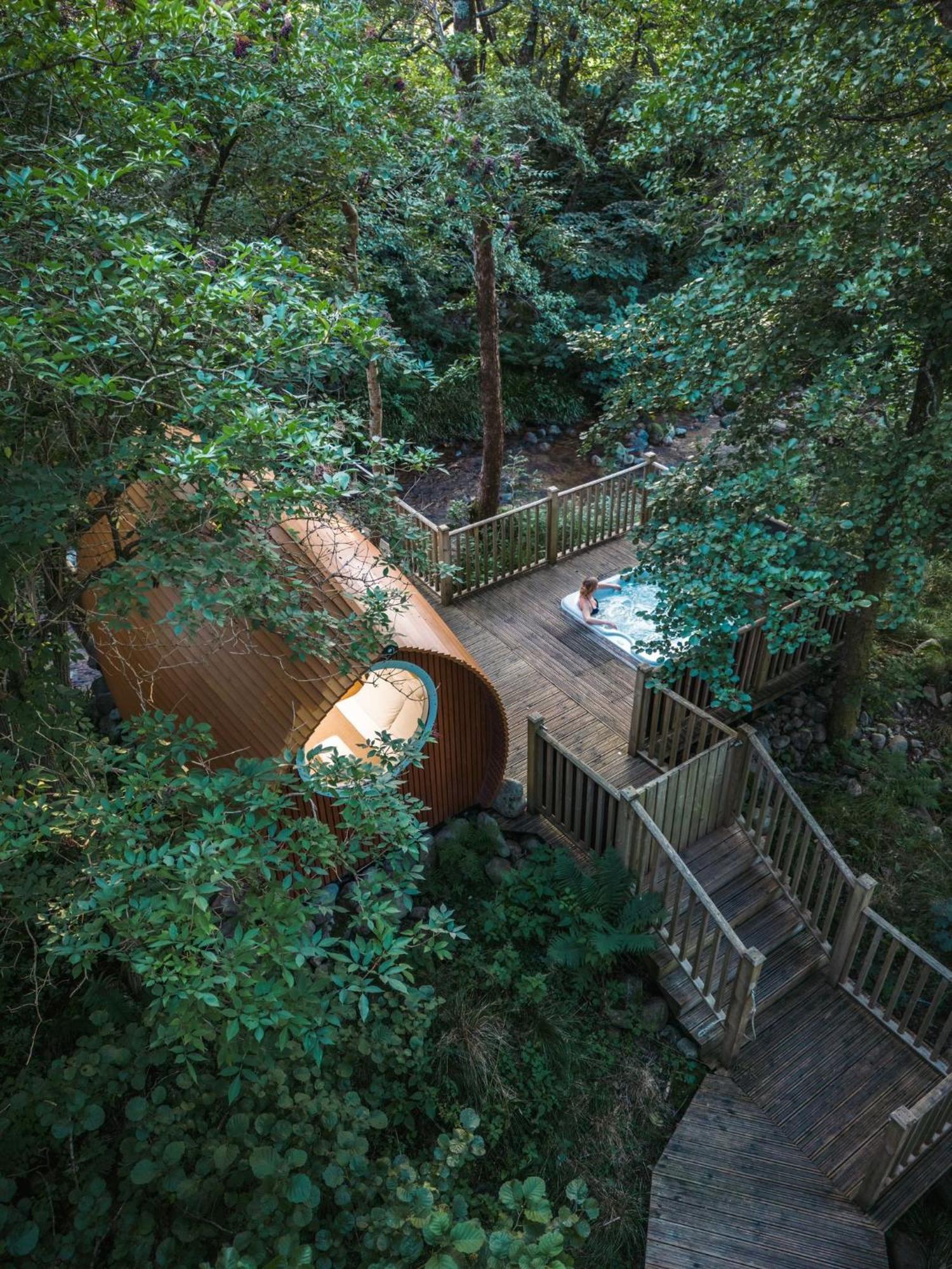 Riverbeds - Luxury Wee Lodges With Hot Tubs Glencoe Eksteriør bilde